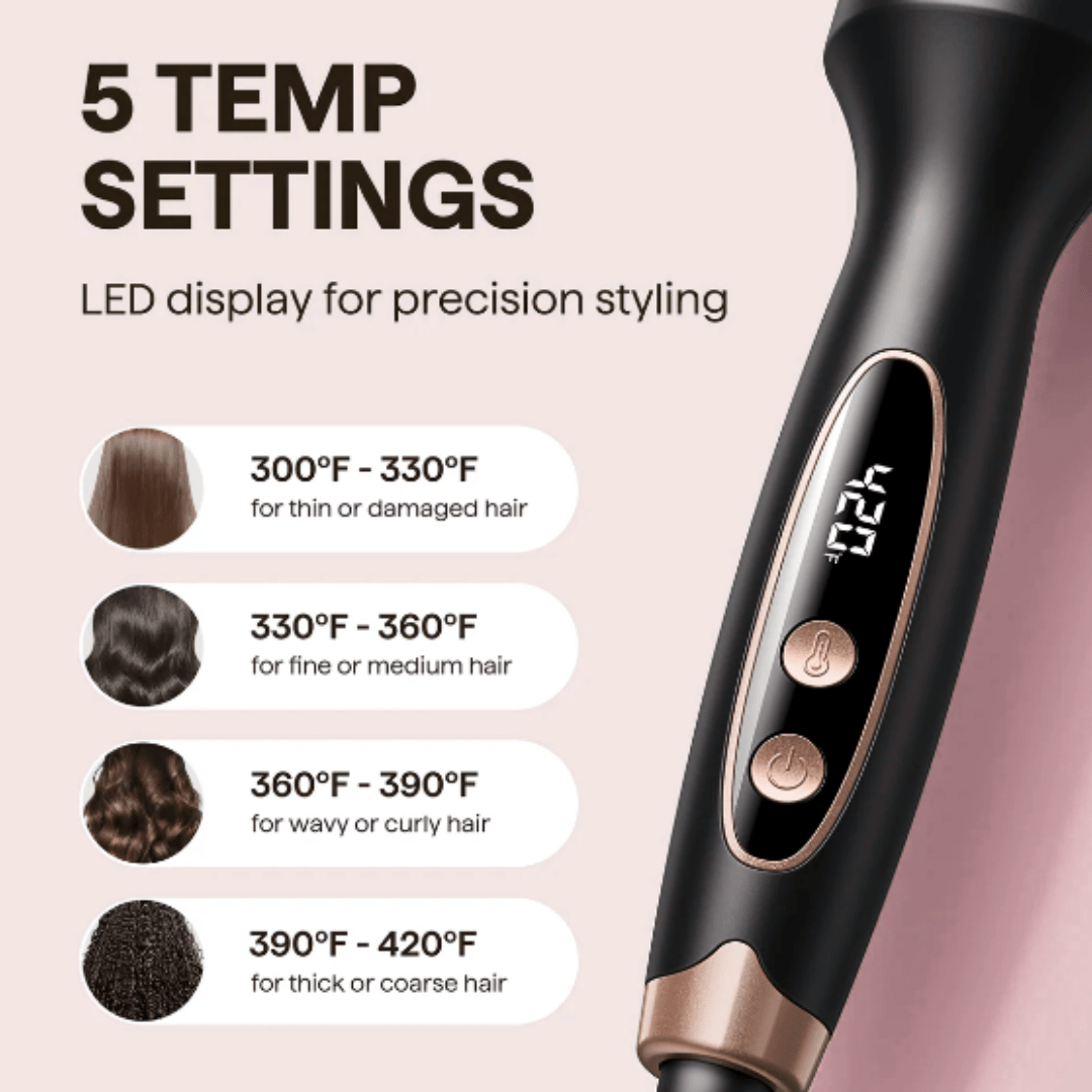 BounceBrushPro™- Ionic Thermal Brush